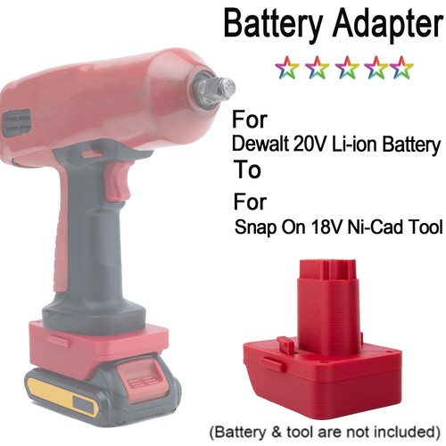 Adapter for dewalt - for, 18/20v