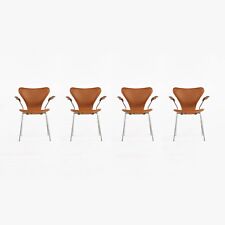 1969 Arne Jacobsen Fritz Hansen Series 7 Armchair Handstiched Leather 4-12 Avail