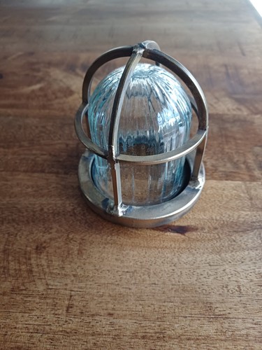 Verre lampe cage - lampe,