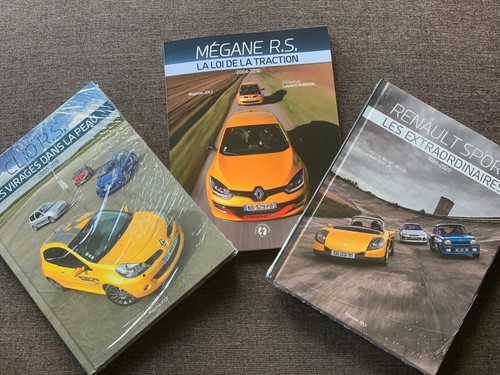 Trilogie livres renault sport - trilogie,