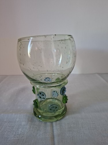 Verre vin soufflé - ,