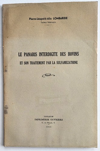 Panaris interdigite des - interdigite,