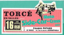 TORCE championnat quad side-car sticker autocollant mécanique moto