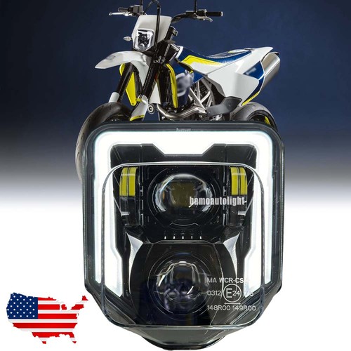 Led motocross headlight drl - led,
