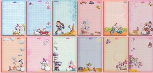 Diddl séries feuilles - séries, 12