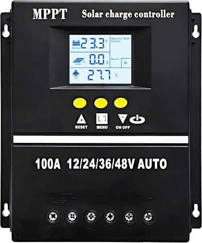 Régulateur charge solaire - de,