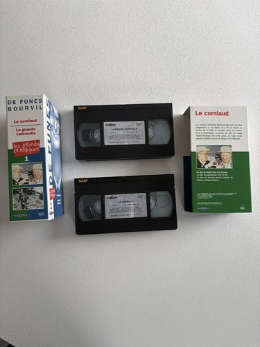 Coffret vhs bourvil - louis, de