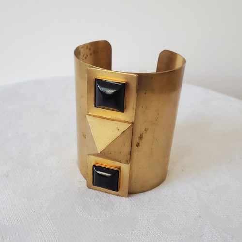 Bracelet manchette plaqué - manchette,