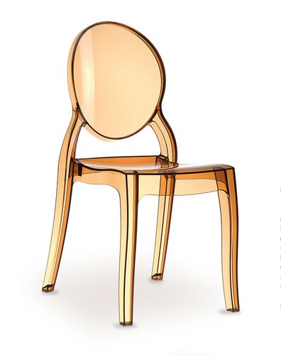 Verre acrylique ghost chaise - verre,