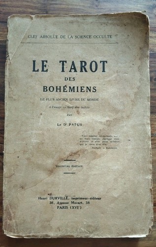 Papus tarot des - le, bohémiens