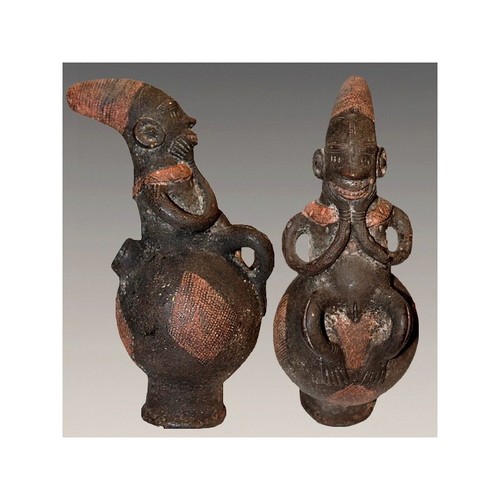 Jarre anthropomorphe mangbetu - anthropomorphe,