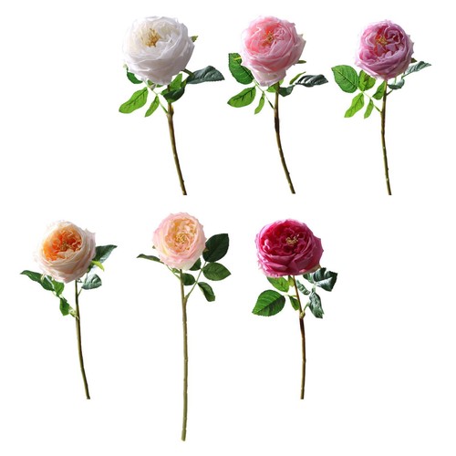 Rose artificielle simple pour - artificielle,