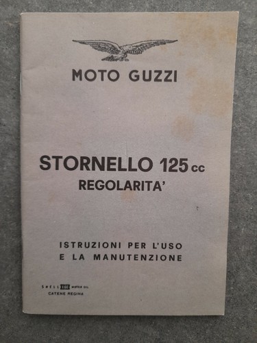 Moto guzzi livret utilisation - guzzi,