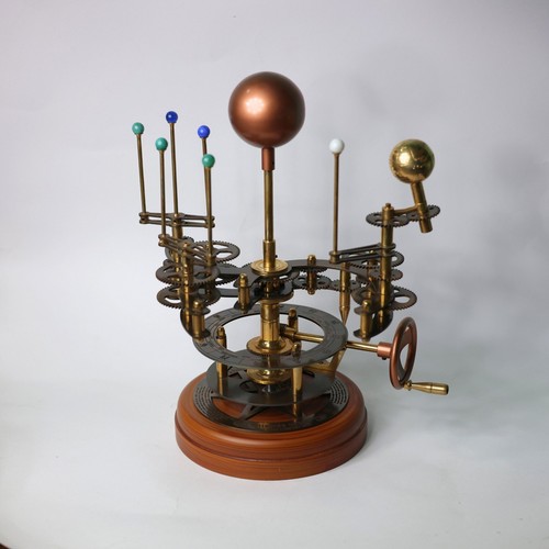 Ancien modèle planétarium - modèle, de