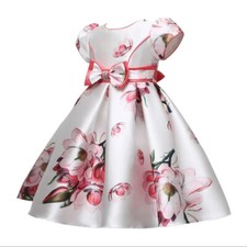 Robe fille de soirée rose 5