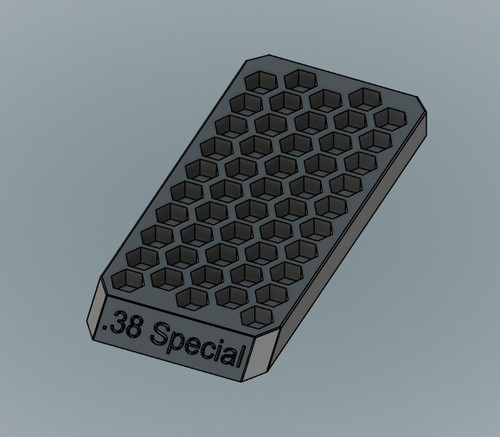 Bullet tray reloading block - reloading,