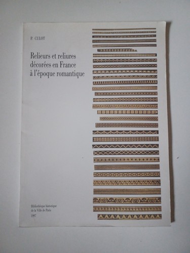Culot relieurs reliures - relieurs, et