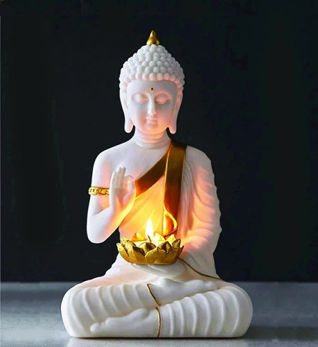 Statue bouddha grand jardin - bouddha,