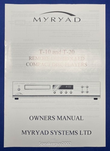 Original myryad systems - original, t-10