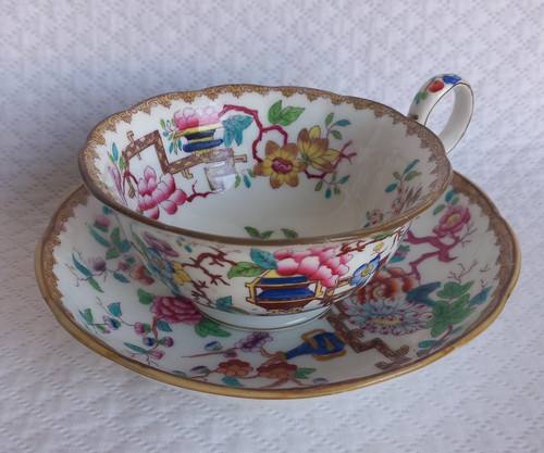 Tasse sous minton - tasse, sous-tasse