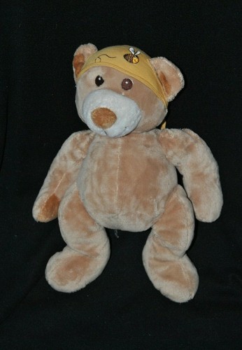 Peluche doudou ours - , beige