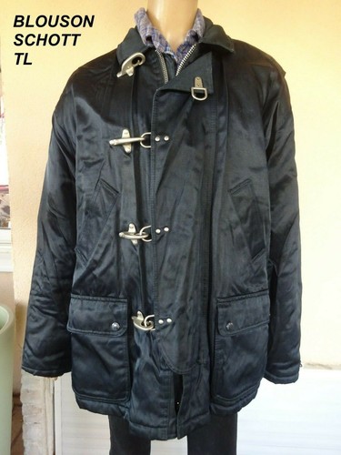 Blouson schott nyc bleu - blouson, 3/4