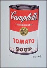 ANDY WARHOL * Campbells Soupe