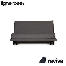 Ligne Roset Multy Tissu Canapé Gris Trois Places Fonction Lit