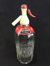 Carafe bouteille siphon ancienne eau de Seltz Smith & Son Jersey Bistrot