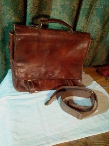 Cartable cuir vintage - , the
