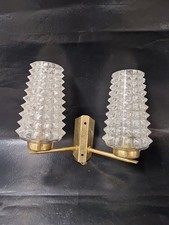 Applique murale vintage laiton