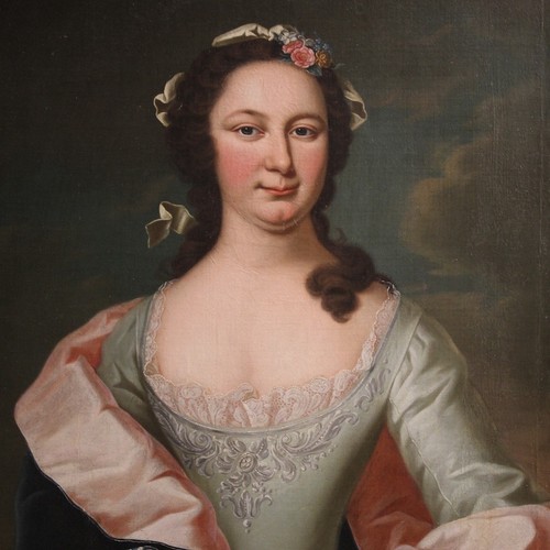 Antique peinture portrait - peinture, de