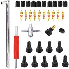23Pcs Demonte Valve Pneu Outil Remover pour Voiture Remplacement Valve Core 1...