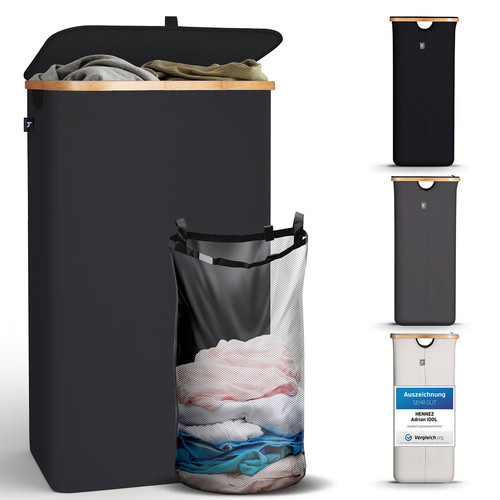 Hennez panier linge adrian - hennez, à