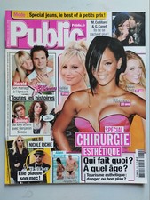 PUBLIC du 26/10/2008; Spécial Chirurgie/ Star Ac/ Nicole Richie/ M. Cotillard-Ca