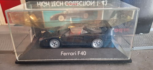 Ferrari f40 noir - noir, 1:43