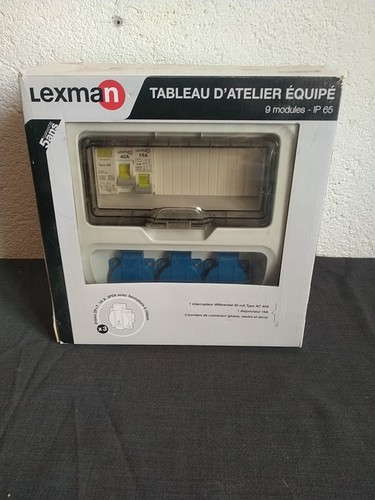 Tableau electrique équipé - electrique,