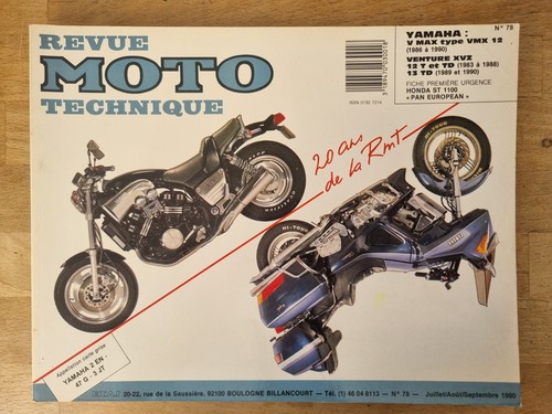 Revue technique moto 78 - revue, n°
