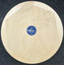FitterFirst Wobble Balance Board 20” Inch Circle Exercise Equipment Adjustable