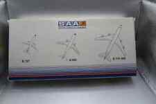 !!RARE!! MINIATURE AIRCRAFT LOT 1:600 SCHABAK B 737 A 300 B 747-400 GOOD CONDITION