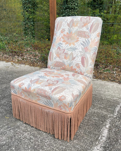 Fauteuil chauffeuse avec - chauffeuse, tissu