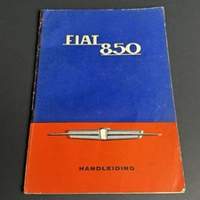 FIAT 850 HANDLEIDING / 34p