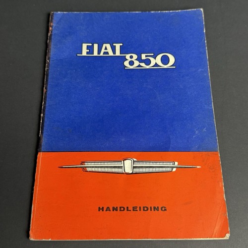 Fiat 850 handleiding 34p - fiat,
