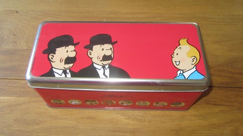 Boite tintin delacre dupond - tintin,