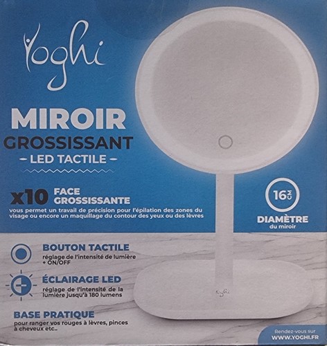 Miroir grossissant x10 - miroir,