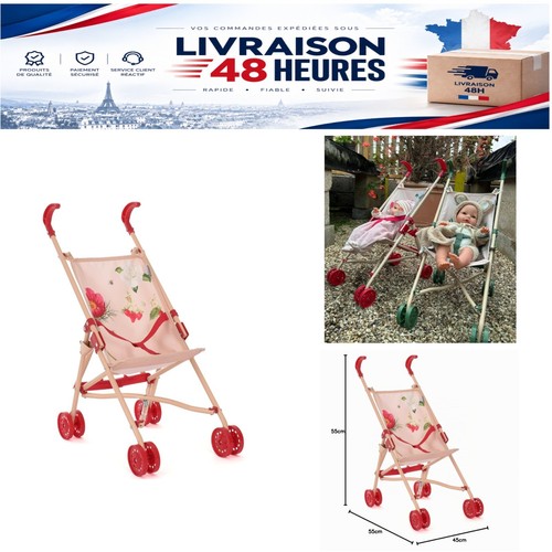 Poussette pour poupée roma - poussette,