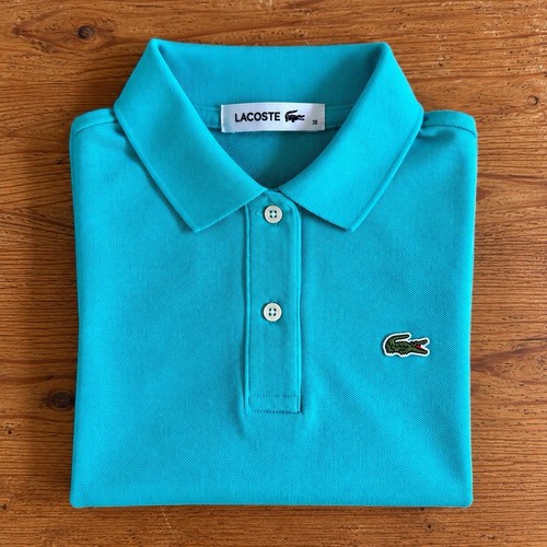 Polo lacoste turquoise - turquoise, –