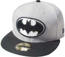 New Era Batman Gris Noir Blanc 59Fifty Fitted Cap Édition Limitée DC Comics