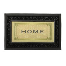 Tapis D'Entrée Antidérapant En Caoutchouc Imprimé Lavable Maison 3457