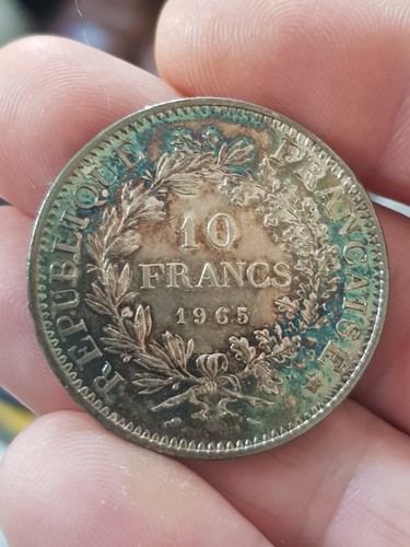 Pièce fr argent 1965 - de,